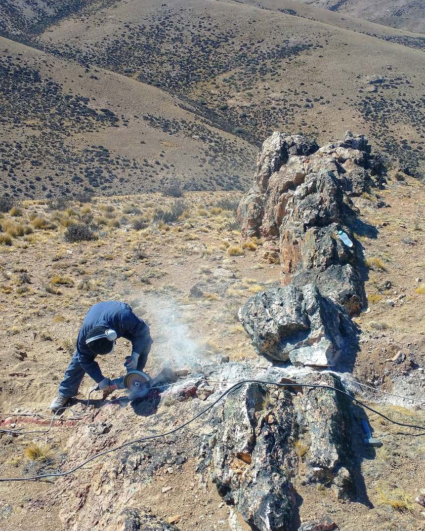 Muestreo de rocas, suelos y sedimentos
